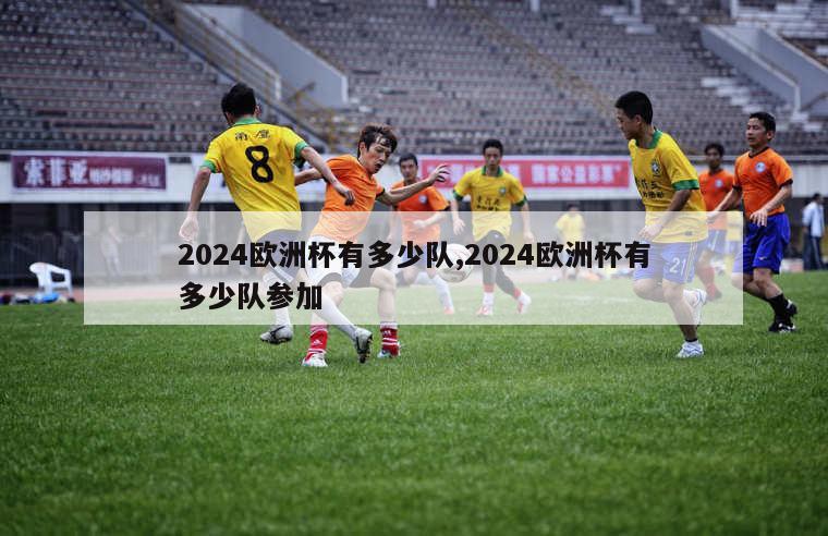 2024欧洲杯有多少队,2024欧洲杯有多少队参加